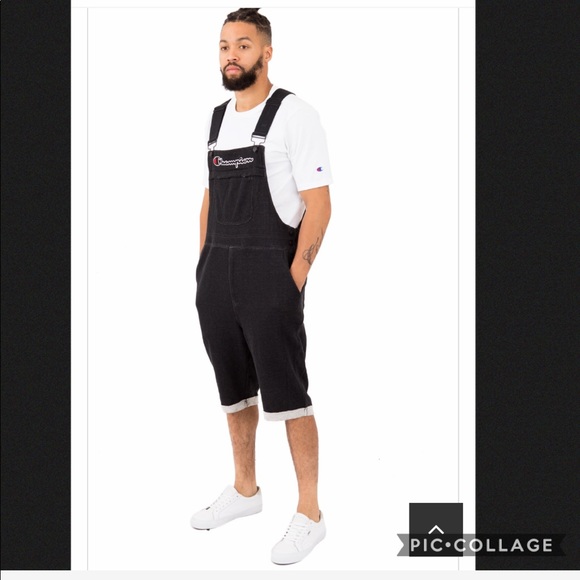 CHAMPION Unisex French Terry Overall Shorts NEW - Picture 3 of 8